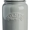 Kilner Keramikgefäß Push Top In Dunkelgrau, 0,6 Liter -Küchenorganisation Verkäufe 0025 362 1 neu xl 2