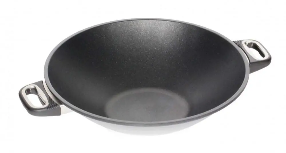 AMT Gastroguss AMT Wok Aus Aluguss Für Induktion, 36 Cm Mit 2 Seitengriffen 3 AMT Gastroguss AMT Wok Aus Aluguss Für Induktion, 36 Cm Mit 2 Seitengriffen