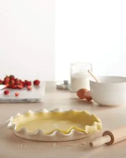 Emile Henry Tarte- & Quicheform Mit Wellenrand In Ton -Küchenorganisation Verkäufe 1421689298 2015 Bakeware HD Moment 02 1 l