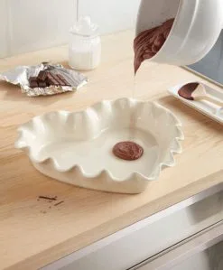 Emile Henry Herzform Mit Wellenrand In Ton -Küchenorganisation Verkäufe 1421689374 2015 Bakeware HD Heart 1 l