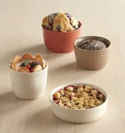 Emile Henry Töpfchen Nr. 8 In Fusain -Küchenorganisation Verkäufe 1451915183 2016 HD Ramequins neu l