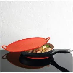 Kuhn Rikon Spritzschutz Silikon Rot 30cm -Küchenorganisation Verkäufe 211 23631 23634 ip1