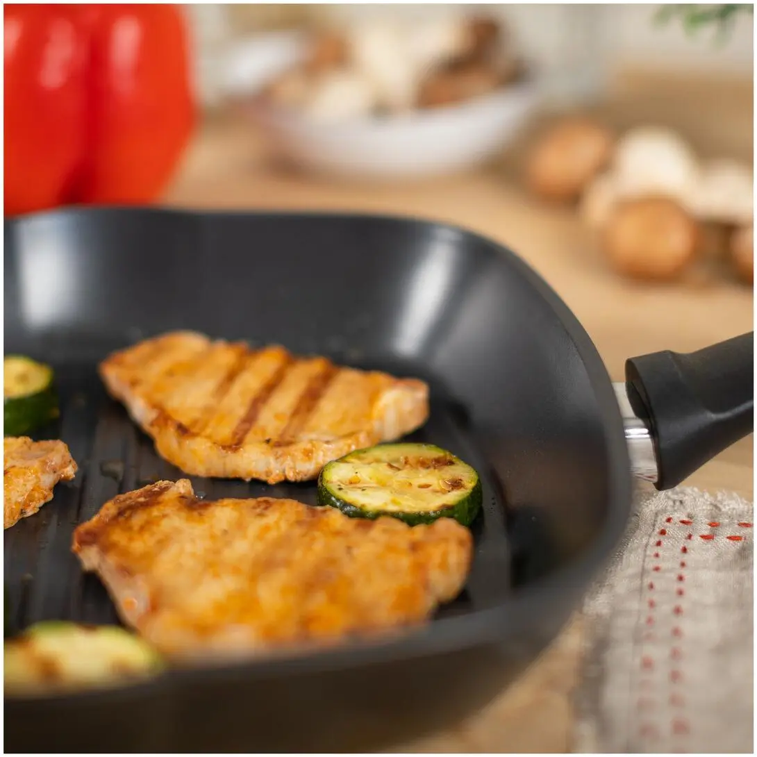 Kuhn Rikon Easy Induction Grillpfanne 26x26cm 4 Kuhn Rikon Easy Induction Grillpfanne 26x26cm – Bild 2