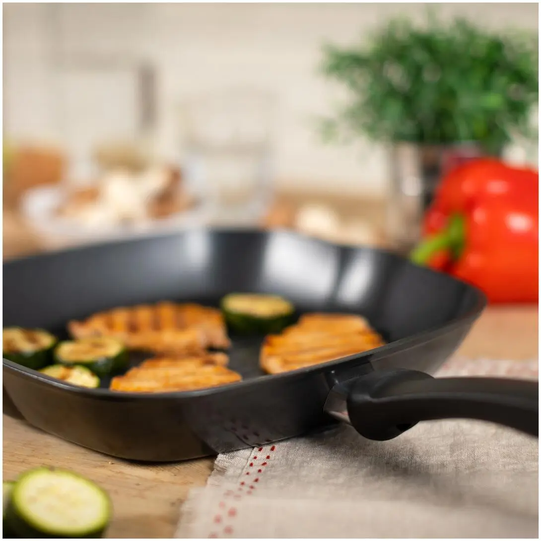 Kuhn Rikon Easy Induction Grillpfanne 26x26cm 5 Kuhn Rikon Easy Induction Grillpfanne 26x26cm – Bild 3