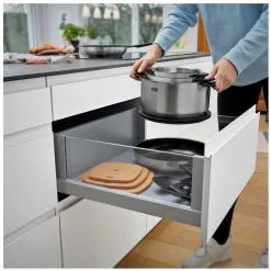 Kuhn Rikon Smart & Compact Abgiesssieb/Spritzschutz -Küchenorganisation Verkäufe 211 Smart and Compact ip12 web