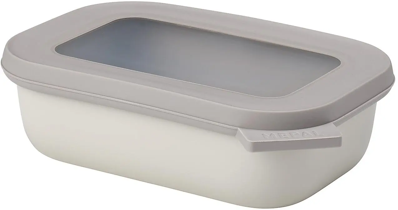Mepal Multischüssel Cirqula Rechteckig 500 Ml - Nordic White 3 Mepal Multischüssel Cirqula Rechteckig 500 Ml - Nordic White
