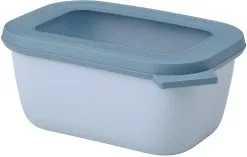 Mepal Multischüssel Cirqula Rechteckig 750 Ml - Nordic Blue