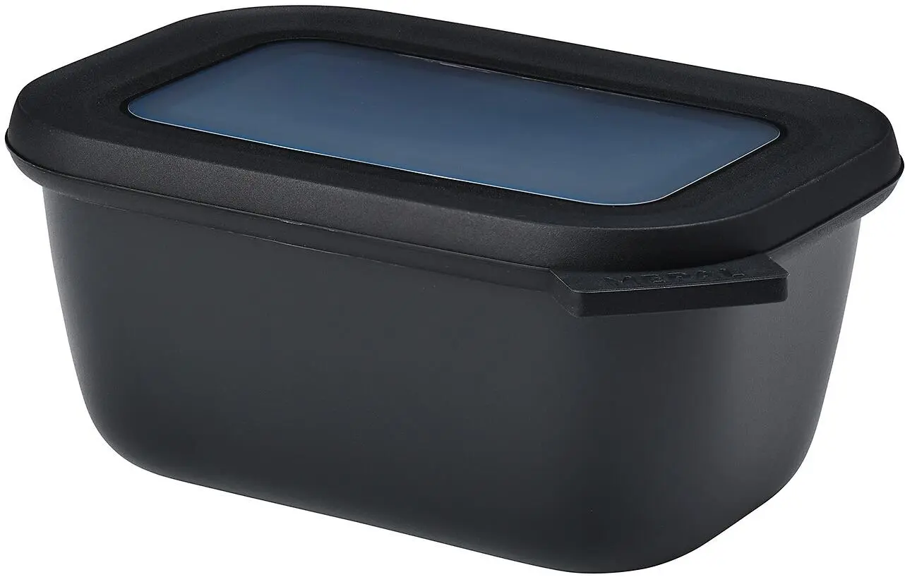 Mepal Multischüssel Cirqula Rechteckig 750 Ml - Nordic Black 3 Mepal Multischüssel Cirqula Rechteckig 750 Ml - Nordic Black