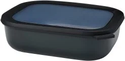 Mepal Multischüssel Cirqula Rechteckig 2000 Ml - Nordic Black