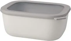 Mepal Multischüssel Cirqula Rechteckig 3000 Ml - Nordic White