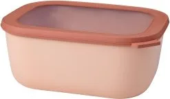 Mepal Multischüssel Cirqula Rechteckig 3000 Ml - Nordic Blush