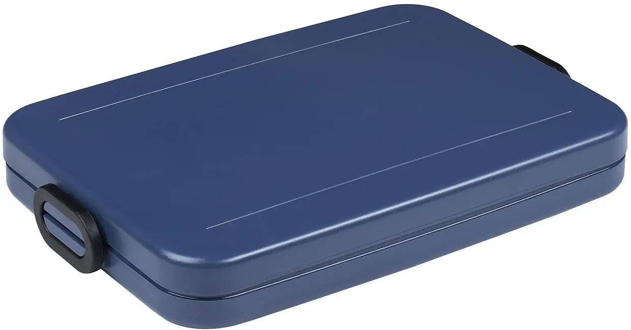 Mepal Lunchbox Take A Break Flat - Nordic Denim 3 Mepal Lunchbox Take A Break Flat - Nordic Denim
