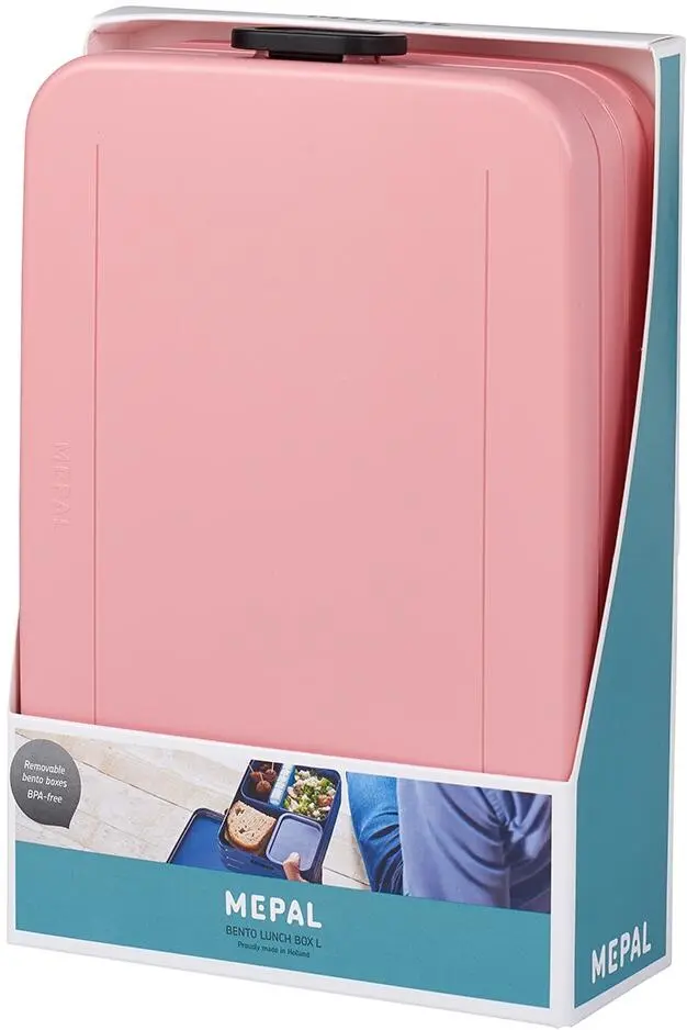 Mepal Bento Lunchbox Take A Break Large - Nordic Pink 4 Mepal Bento Lunchbox Take A Break Large - Nordic Pink – Bild 2
