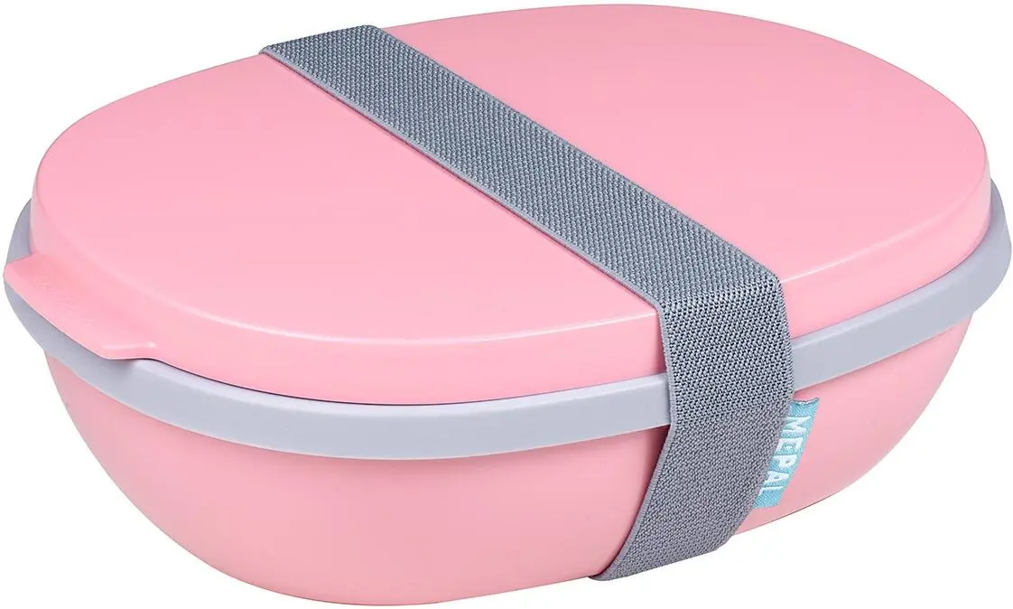 Mepal Lunchbox Ellipse Duo - Nordic Pink 3 Mepal Lunchbox Ellipse Duo - Nordic Pink