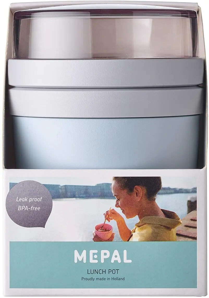 Mepal Lunchpot Ellipse - Nordic Blue 4 Mepal Lunchpot Ellipse - Nordic Blue – Bild 2