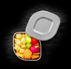 Lurch Lunchbox Snackdose Edelstahl -Küchenorganisation Verkäufe 215 RS3644 240936 Snackdose scr