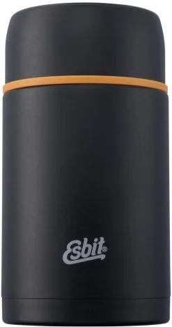 Esbit Edelstahl Thermobehälter "Food", 1L, Schwarz