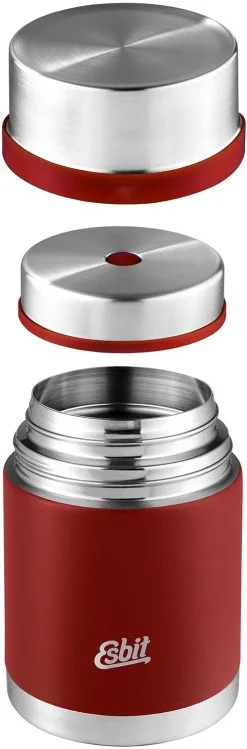 Esbit SCULPTOR Edelstahl Thermobehälter, 500ml, Burgundy -Küchenorganisation Verkäufe 219 FJ500SC BR 5