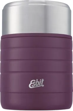 Esbit MAJORIS Edelstahl Thermobehälter, 0.6L, Aubergine