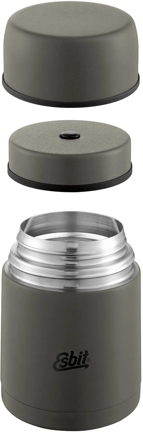 Esbit Edelstahl Thermobehälter "Food", 0.75L, Schwarz 6 Esbit Edelstahl Thermobehälter "Food", 0.75L, Schwarz – Bild 4