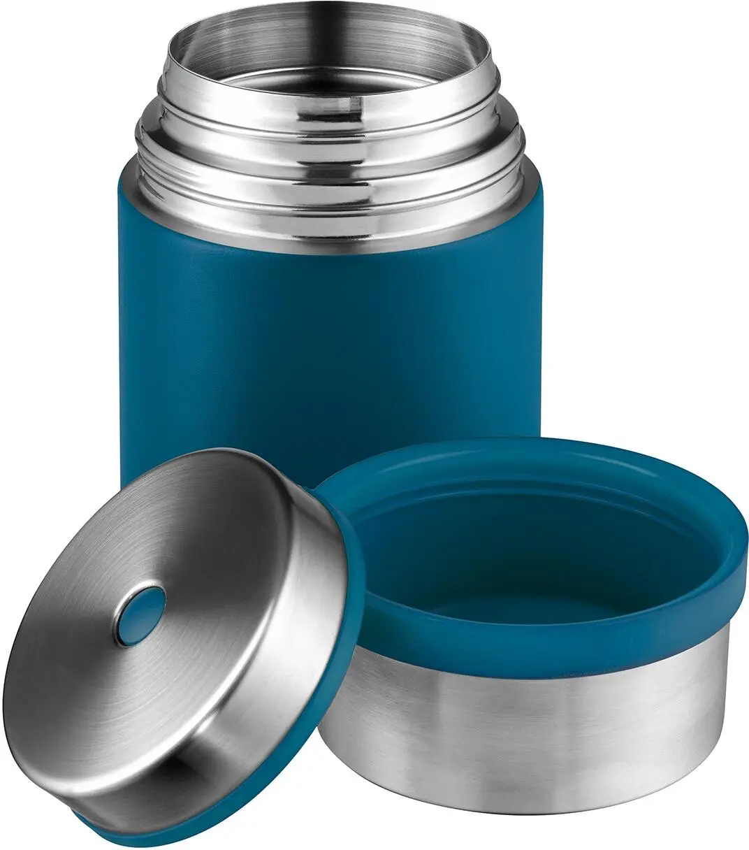 Esbit SCULPTOR Edelstahl Thermobehälter, 750ml, Polar Blue 7 Esbit SCULPTOR Edelstahl Thermobehälter, 750ml, Polar Blue – Bild 5