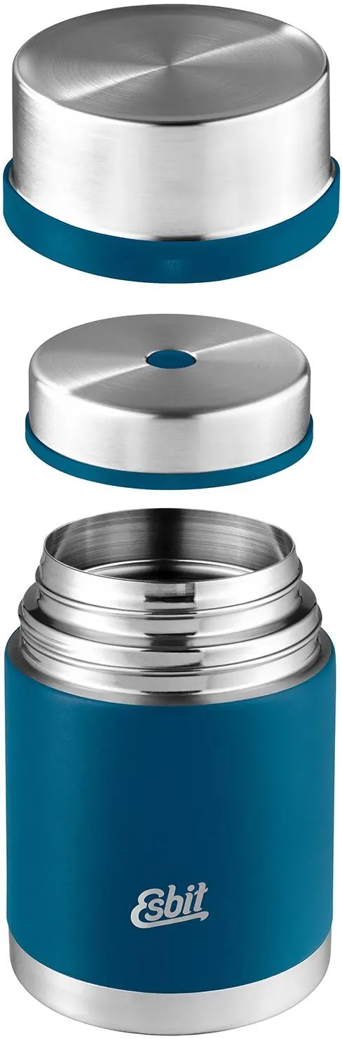 Esbit SCULPTOR Edelstahl Thermobehälter, 750ml, Polar Blue 5 Esbit SCULPTOR Edelstahl Thermobehälter, 750ml, Polar Blue – Bild 3