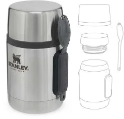 Stanley Adventure Food Jar 0,5l, Edelstahl -Küchenorganisation Verkäufe 222 670900 web5