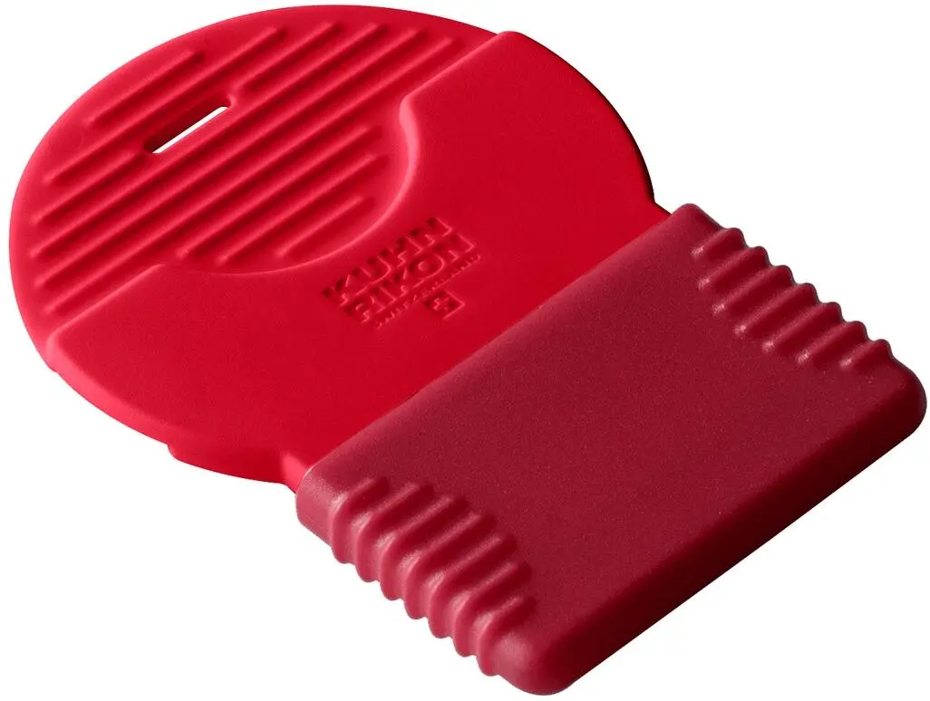 Kuhn Rikon Reinigungsschaber Swiss, Rot 3 Kuhn Rikon Reinigungsschaber Swiss, Rot
