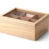Continenta Teebeutelbox Aus Gummibaumholz -Küchenorganisation Verkäufe 3290 xl