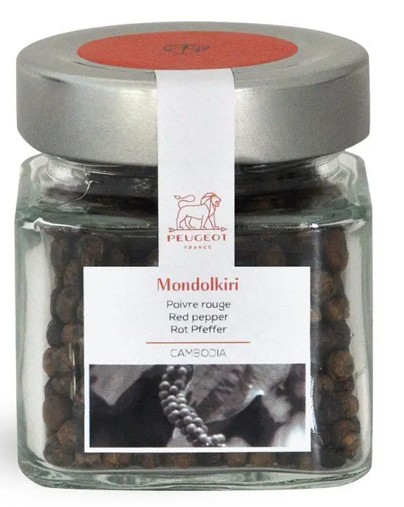 PEUGEOT Roter Mondolkiri-Pfeffer, 65g 2 PEUGEOT Roter Mondolkiri-Pfeffer, 65g