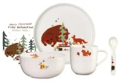 ASA Kindergeschirrset 5tlg. Kids Christmas For Bruno