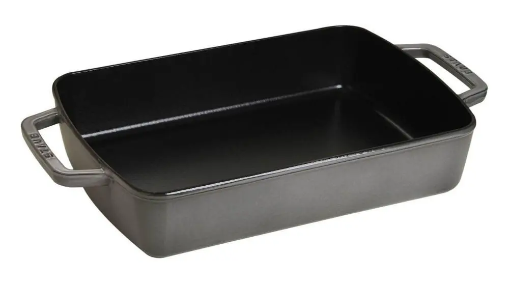 Staub Auflaufform Aus Gusseisen 30 X 20 Cm In Graphitgrau 3 Staub Auflaufform Aus Gusseisen 30 X 20 Cm In Graphitgrau
