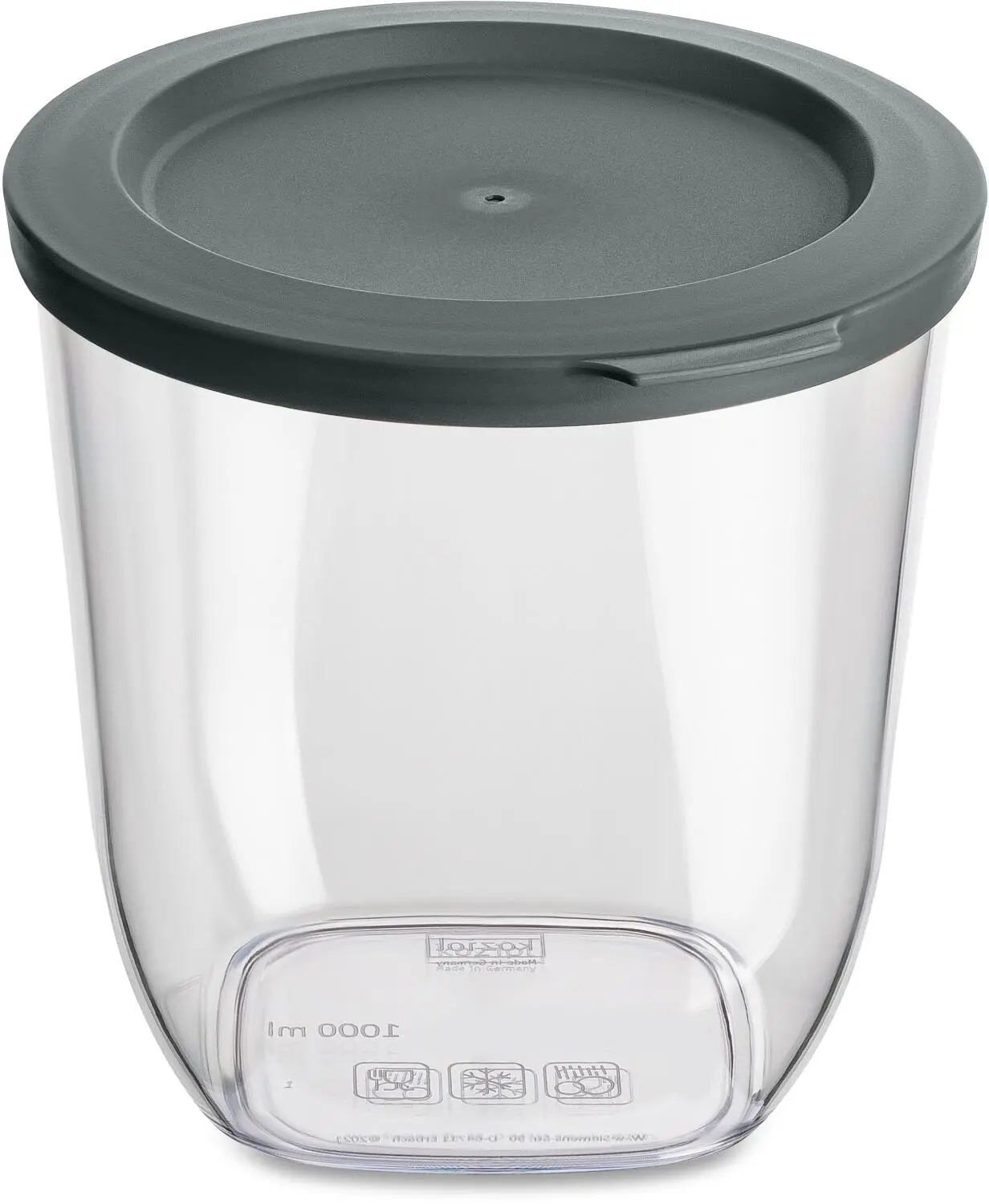 Koziol Vorratsdose CONNECT DRY In Grau 5 Koziol Vorratsdose CONNECT DRY In Grau – Bild 3