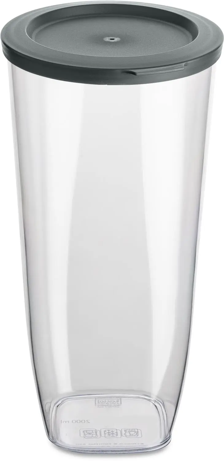 Koziol Vorratsdose CONNECT DRY In Grau 4 Koziol Vorratsdose CONNECT DRY In Grau – Bild 2