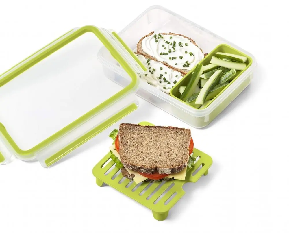 Emsa Brunchbox Clip & Go Mit Gittereinsatz 3 Emsa Brunchbox Clip & Go Mit Gittereinsatz