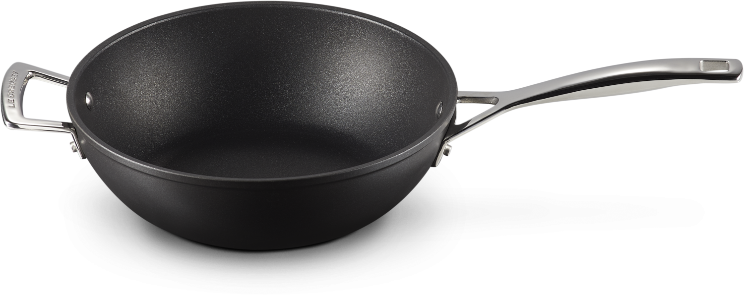 Le Creuset Aluminium-Antihaft Wok-Pfanne 6 Le Creuset Aluminium-Antihaft Wok-Pfanne – Bild 4