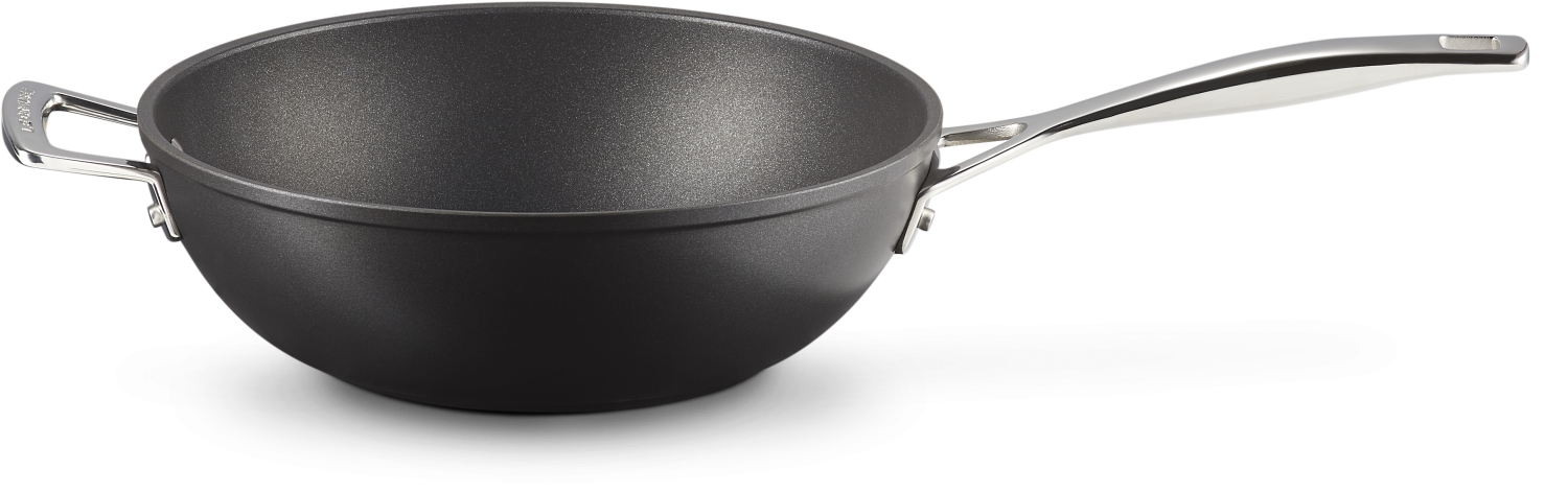 Le Creuset Aluminium-Antihaft Wok-Pfanne 11 Le Creuset Aluminium-Antihaft Wok-Pfanne – Bild 9