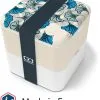 Monbento MB Square Bento-Box Graphic Blue Wax -Küchenorganisation Verkäufe 51400222300 79351aa4db o
