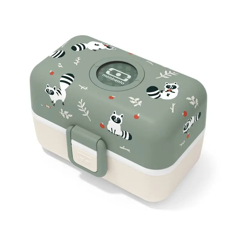Monbento MB Tresor Graphic Bento-Box In Raccoon 3 Monbento MB Tresor Graphic Bento-Box In Raccoon