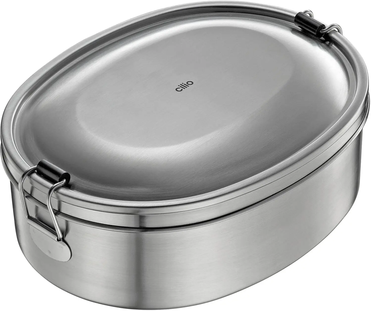 Cilio Lunch Box MONTE Oval, Edelstahl 3 Cilio Lunch Box MONTE Oval, Edelstahl