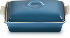 Le Creuset Auflaufform Tradition Mit Deckel, Rechteckig In Deep Teal -Küchenorganisation Verkäufe 61002406420005