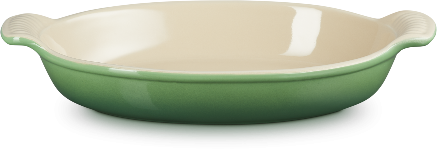 Le Creuset Auflaufform Tradition Oval In Bamboo Green 3 Le Creuset Auflaufform Tradition Oval In Bamboo Green