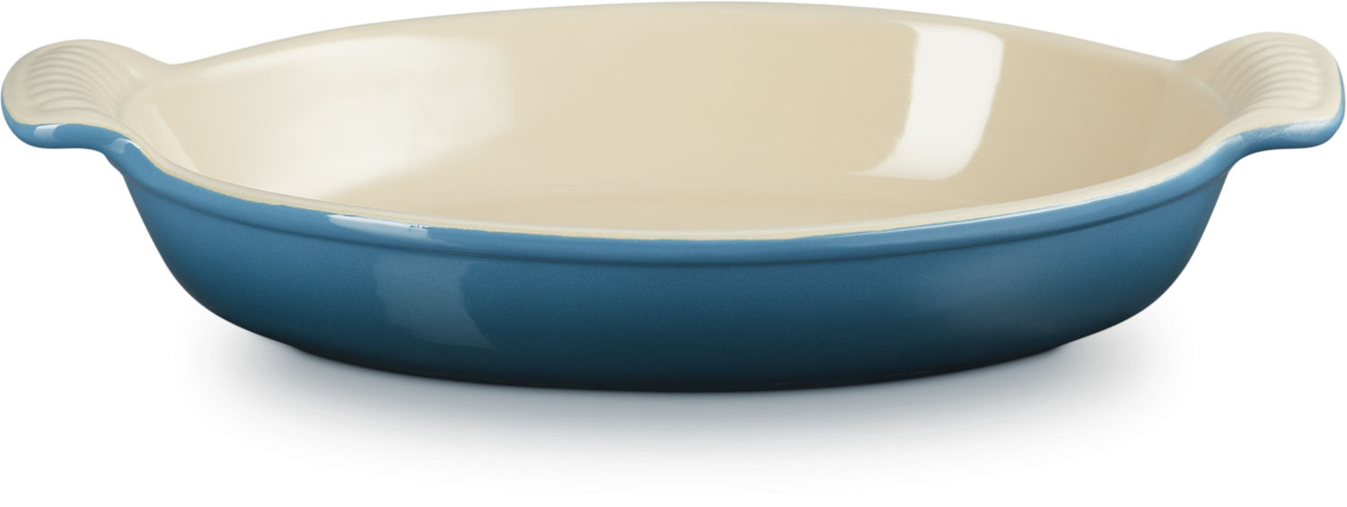 Le Creuset Auflaufform Tradition Oval In Deep Teal 3 Le Creuset Auflaufform Tradition Oval In Deep Teal