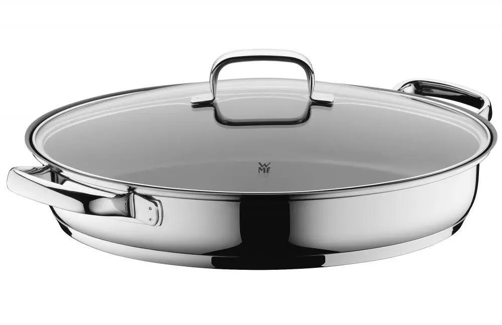 WMF Fischpfanne Mit Glasdeckel 3 WMF Fischpfanne Mit Glasdeckel