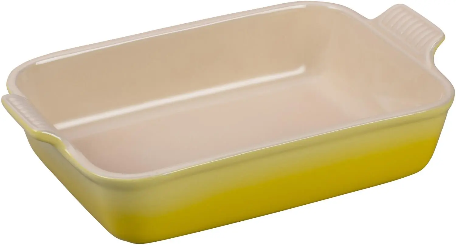 Le Creuset Auflaufform Tradition, Rechteckig In Citrus 3 Le Creuset Auflaufform Tradition, Rechteckig In Citrus