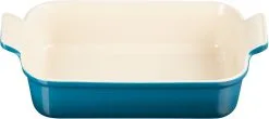 Le Creuset Auflaufform Tradition, Rechteckig In Deep Teal -Küchenorganisation Verkäufe 71102266420001 0 deepteal