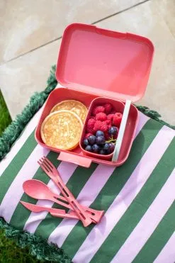 Koziol Lunch Box Candy Ready Mit Besteck-Set In Coral 10 Koziol Lunch Box Candy Ready Mit Besteck-Set In Coral -Küchenorganisation Verkäufe 7272 CANDY READY 704 3