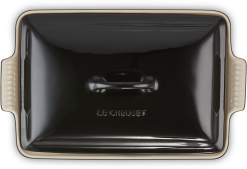 Le Creuset Auflaufform Tradition Mit Deckel, Rechteckig In Schwarz -Küchenorganisation Verkäufe 91001533140000 00001