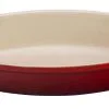 Le Creuset Auflaufform Tradition Oval In Kirschrot -Küchenorganisation Verkäufe 91004028060100