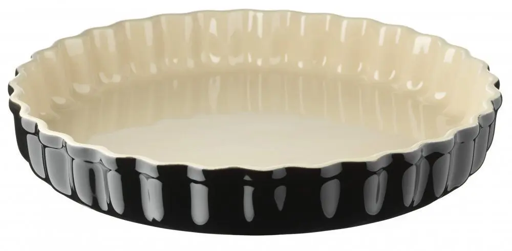 Le Creuset Tarteform In Schwarz 3 Le Creuset Tarteform In Schwarz